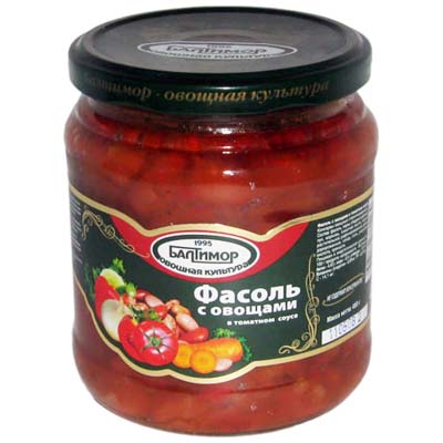 Фасоль heinz в томатном соусе с овощами